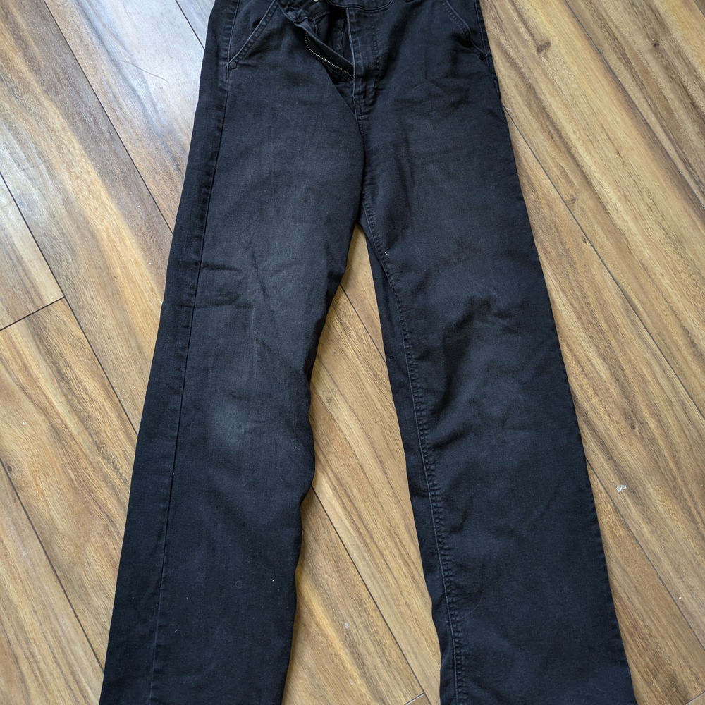 Black Wide-Leg Pants